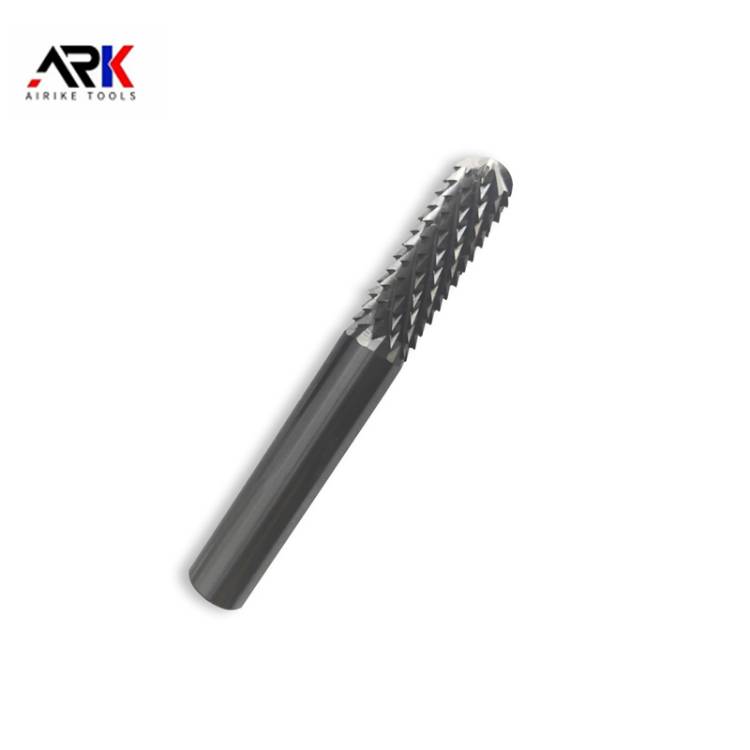 قاطع تفريز الذرة مستدير الطرف