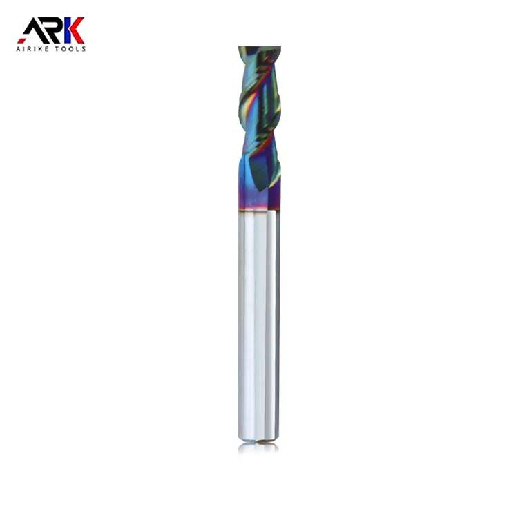 مطحنة طرفية من الألومنيوم بحاطتين